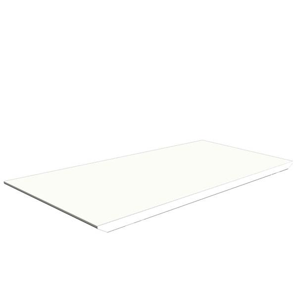 Andersen Furniture Dk10 Tillægsplade Hvid Laminat  : Erling Christensen Møbler