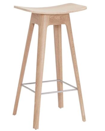 Andersen Furniture Hc1 Barstol Finér Sæde 67 Cm  : Erling Christensen Møbler