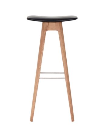 Andersen Furniture Hc1 Barstol Læder Sæde 80 Cm  : Erling Christensen Møbler