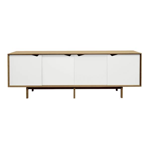 Andersen Furniture S1 Sideboard Hvidolieret Eg Hvid  : Erling Christensen Møbler