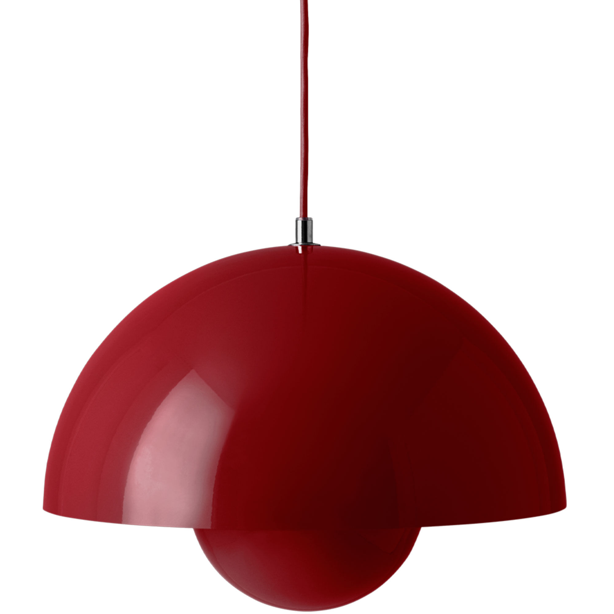 Andtradition Tradition Flowerpot Vp7 ø37 Cm Vermilion Red