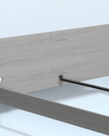 Auping Auronde Gavl Dobbeltseng Høj Model Chalk Grey Oak 180 Cm  : Erling Christensen Møbler