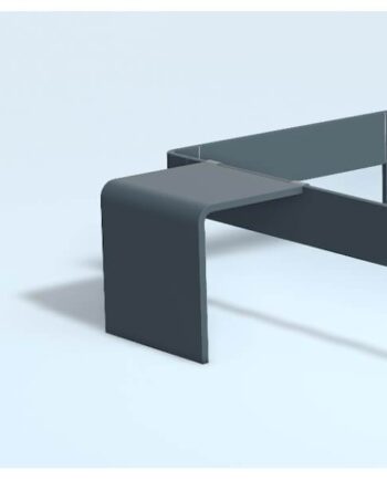 Auping Auronde Sengebord  Lav Model Cool Grey  : Erling Christensen Møbler