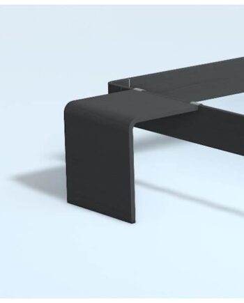 Auping Auronde Sengebord  Lav Model Dark Blue Oak  : Erling Christensen Møbler