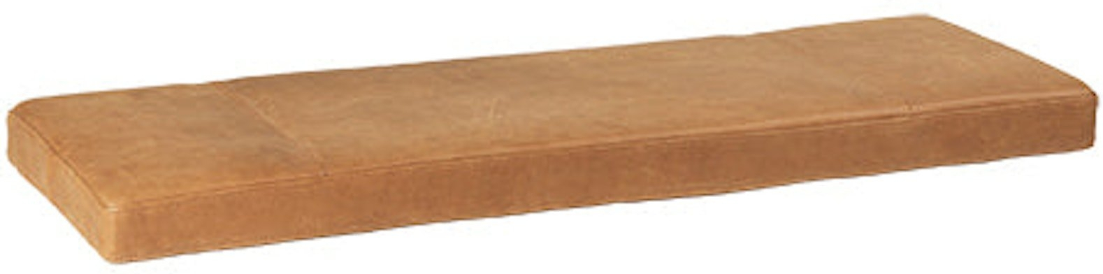 Bakkebord Med Pude Kristina Dam Japanese L95ã B32ã H6 Cm Cognac Nubuck Læder
