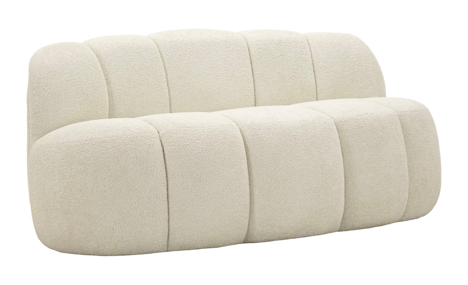 Ball -personers Sofa Hvid Cm 145x80x69