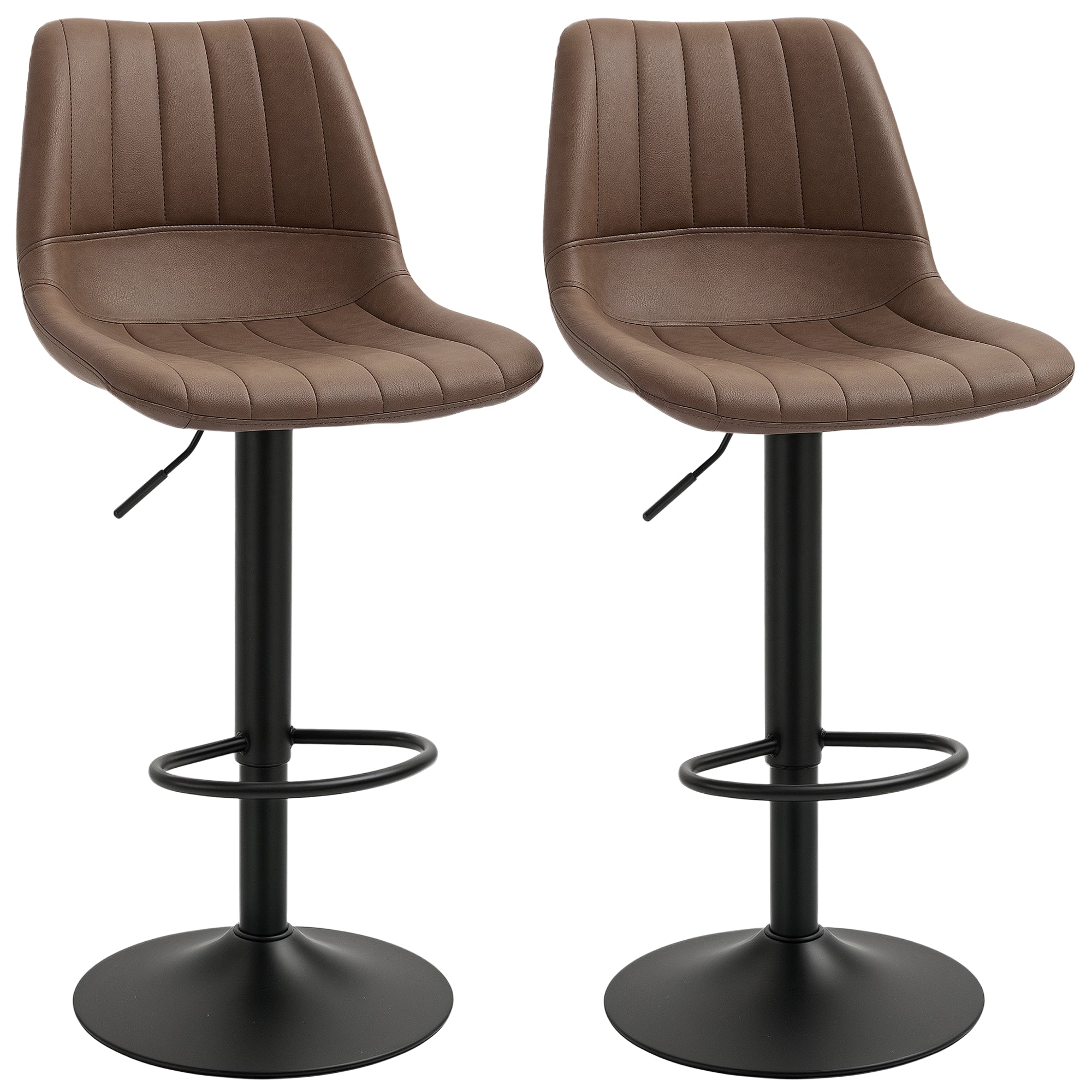 Barstolsæt Med     Retrodesign  Med Fodstøtte  Højdejusterbar  43 Cm   49   Cm   111 Cm