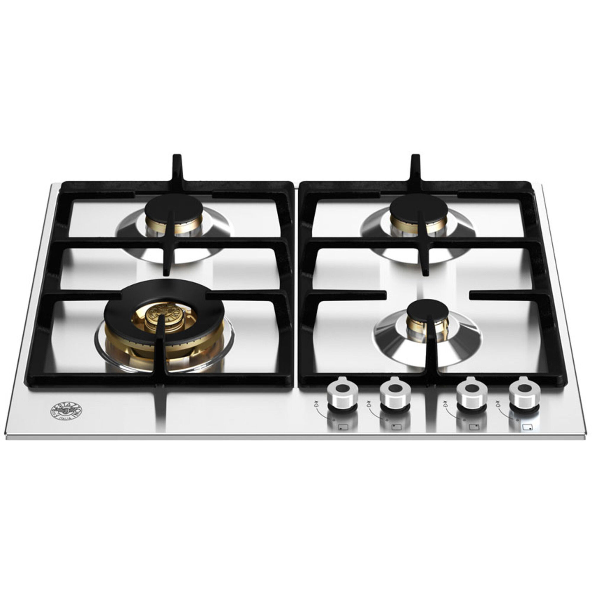 Bertazzoni Professional P604lprox Gaskogeplade Brændere Rustfrit Stål 60 Cm