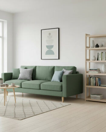 Bogreol   Bøgetræ    Hylder  165x50x25 Cm