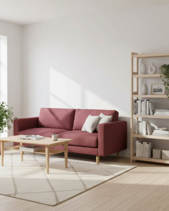 Bogreol   Bøgetræ    Hylder  165x70x25 Cm