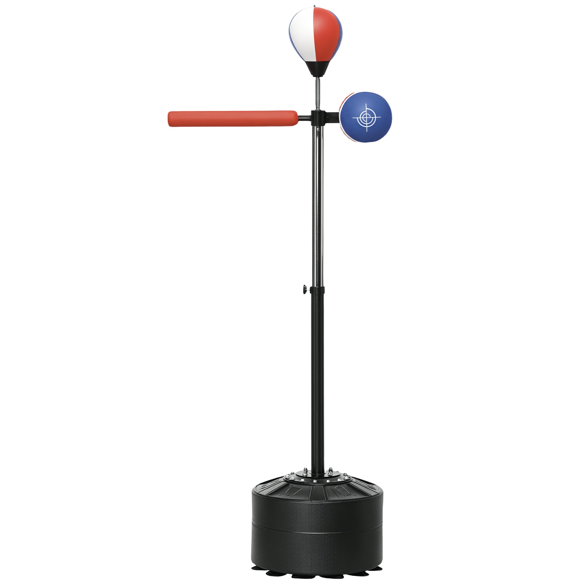 Boksestativ  Højdejusterbar  Refleksstang  Klo  Speedball  Fyldbart Stativ  80     48   163-205 Cm