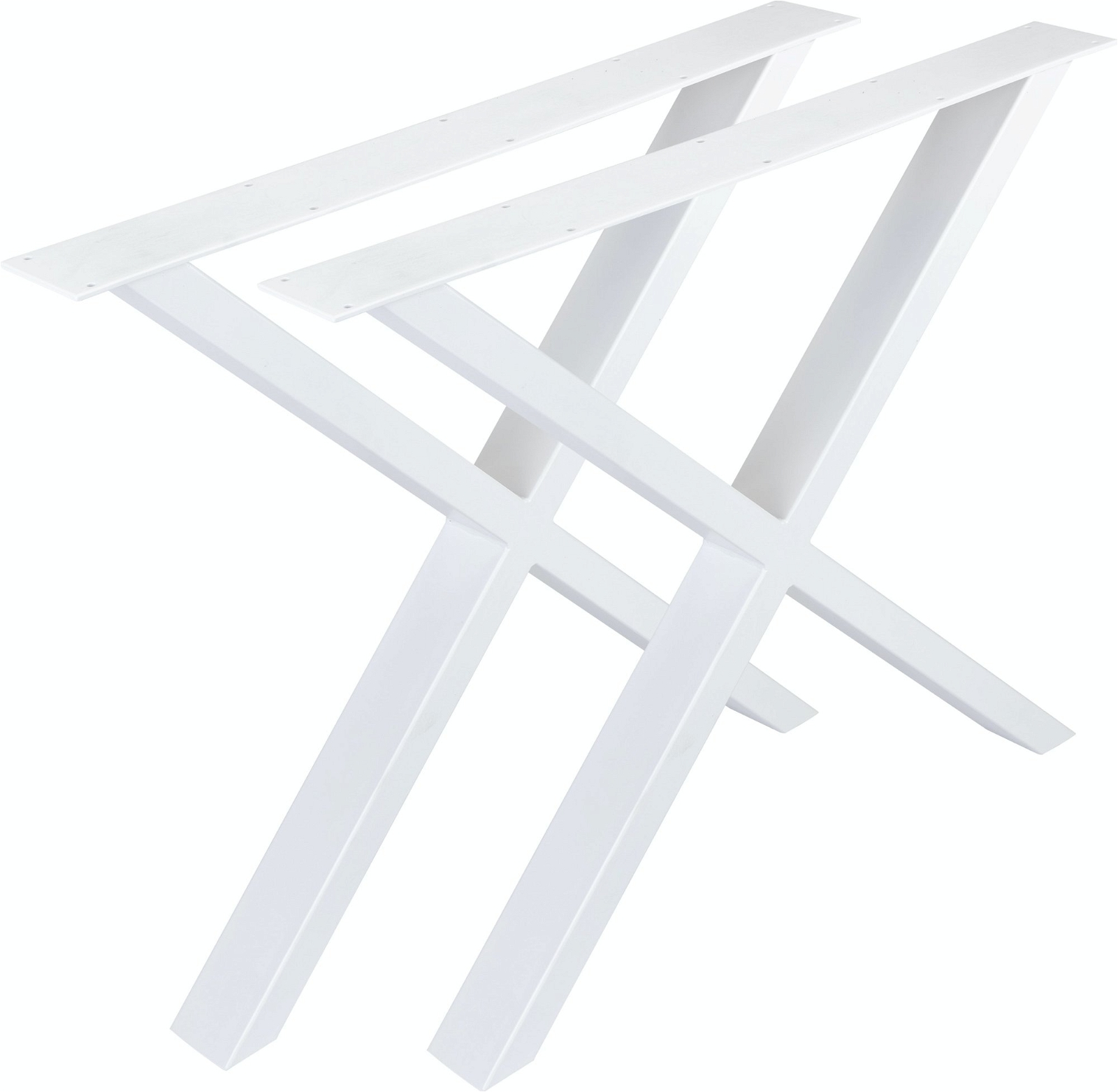 Bordunderstel Nielsen Design Oscar   Hvidt Pulverlakeret Metal H71 5ã B75 5ã D8 Cm