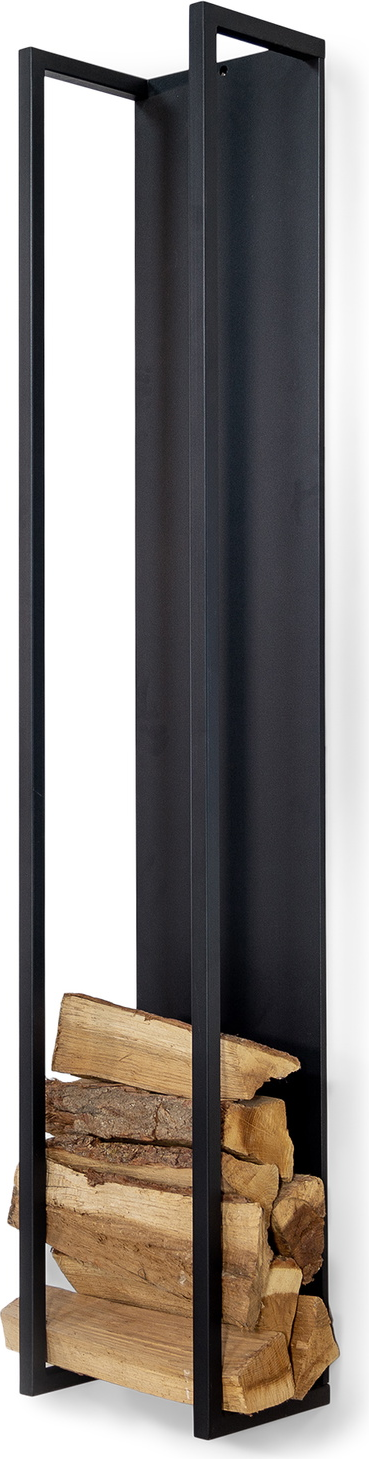 Brændestativ Spinder Design Cubic Vedstativ Sortlakeret Stål H167ã 30ã 24 Cm