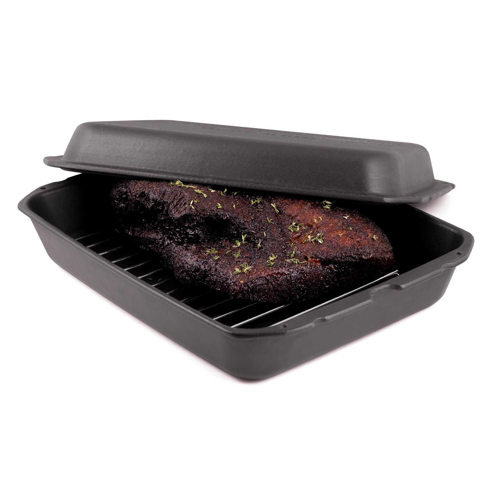 Broil King Støbejernsgryde King Size 44   33 Cm  Sort