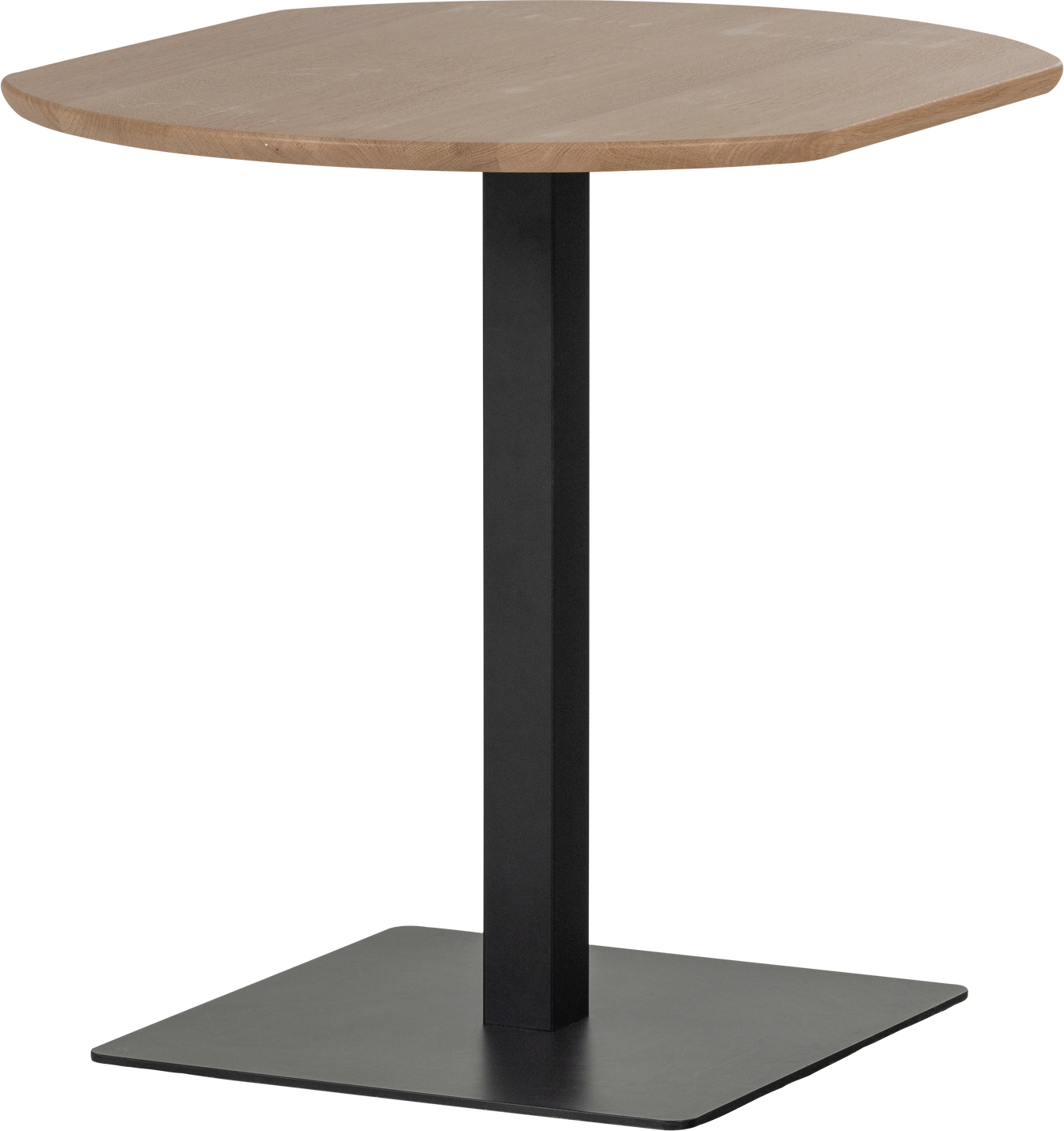Café- Bistrobord Woood Tablo Let Børstet Egetræ Natur 67ã 79ã 74 Cm Fsc-certificeret