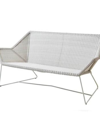 Cane-line Breeze  -personers Havesofa Hvidgrå  : Erling Christensen Møbler
