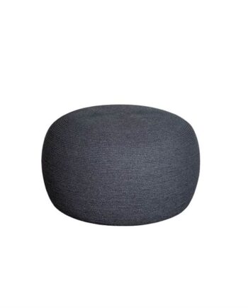Cane-line Circle Fodskammel Stor Dark Grey Dark Grey : Erling Christensen Møbler