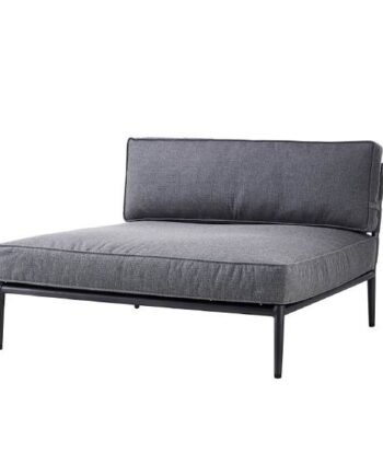 Cane-line Conic Daybed Modul  Grå  : Erling Christensen Møbler