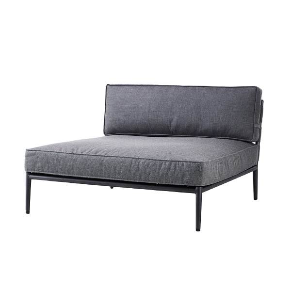 Cane-line Conic Daybed Modul Grå : Erling Christensen Møbler