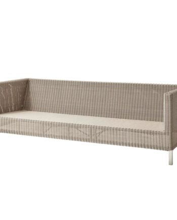 Cane-line Connect  -pers Havesofa Taupe  : Erling Christensen Møbler