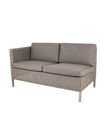 Cane-line Connect  -pers  Havesofa Taupe  Højre Modul    Hynder   Taupe  : Erling Christensen Møbler