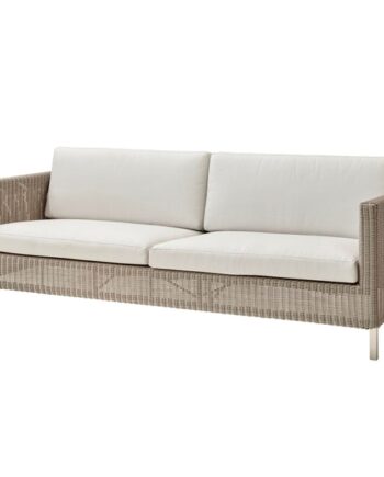 Cane-line Connect  -pers Havesofa Taupe  Hynde   Hvid  : Erling Christensen Møbler