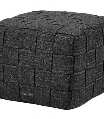 Cane-line Cube Fodskammel  Dark Grey