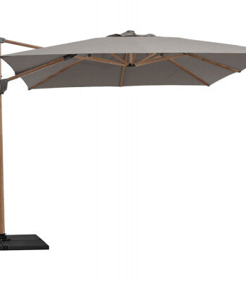 Cane-line Hyde  Hængeparasol  Tilt           Taupe  Trælook