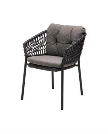 Cane-line Ocean Havestol Dark Grey Hynde   Wove Dark Grey  : Erling Christensen Møbler