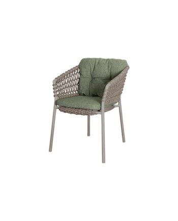 Cane-line Ocean Havestol Taupe Hynde   Wove Dark Green  : Erling Christensen Møbler