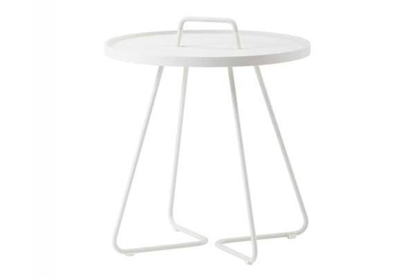 Cane-line On-the-move Sidebord  Stor  White