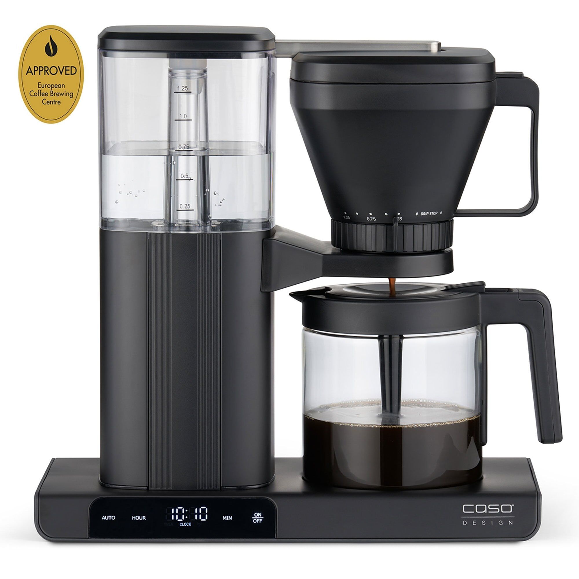 Caso Aroma Sense Kaffemaskine 25 Liter Sort