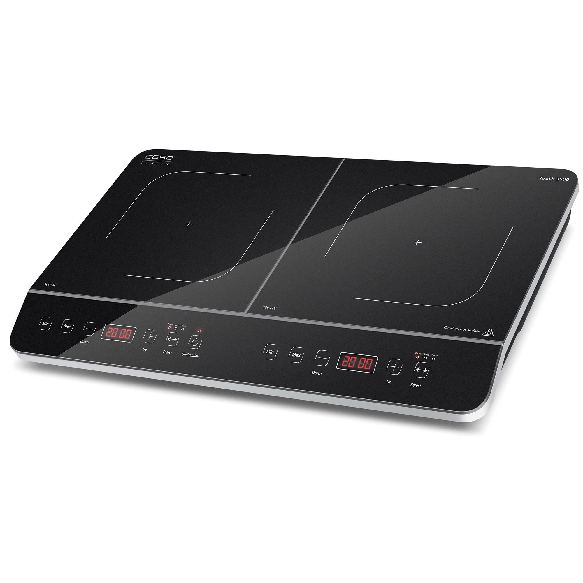 Caso Touch 3500 Induktionskogeplade Sort