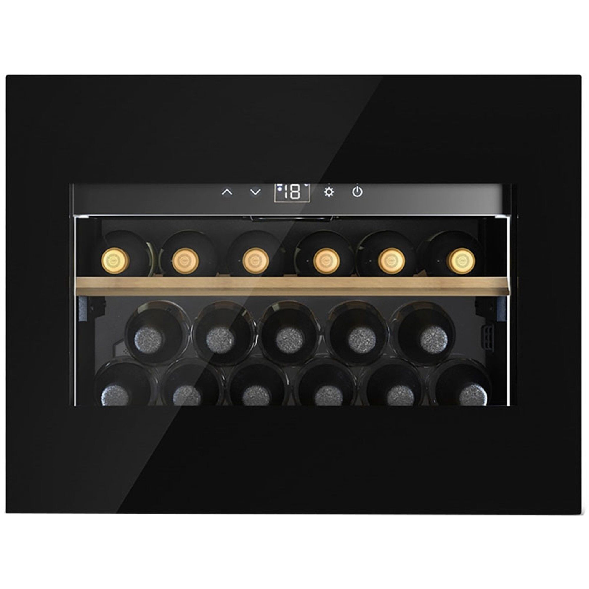 Caso Winedeluxe Wd 17 Vinkøleskab 17 Flasker  Sort