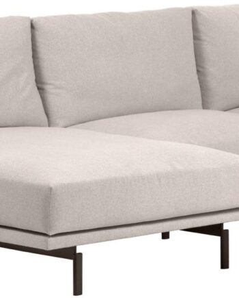 Chaiselong-sofa Kave Home Galene Venstrevendt  -personers Bæredygtig Genanvendt Pet Beige