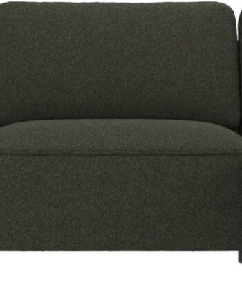 Chaiselongsofa Højrevendt Rowico Norris Dybgrøn Alice-stof 319ã 162 Cm