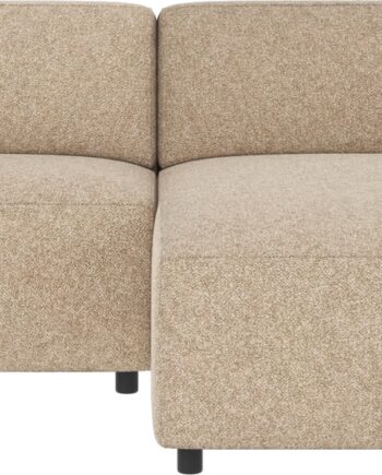 Chaiselongsofa Højrevendt Rowico Willard Bobby   Beige 234x161 Cm