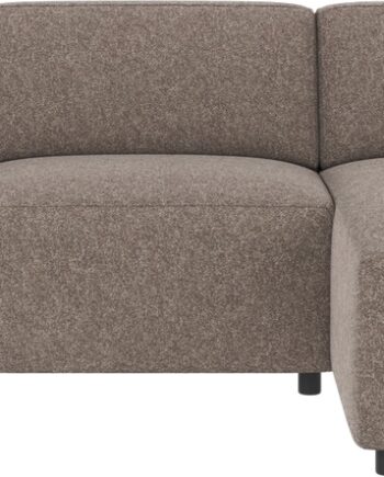 Chaiselongsofa Højrevendt Rowico Willard Bobby Mørk Beige 312x161x70 Cm Modulsofa Skandinavisk Design