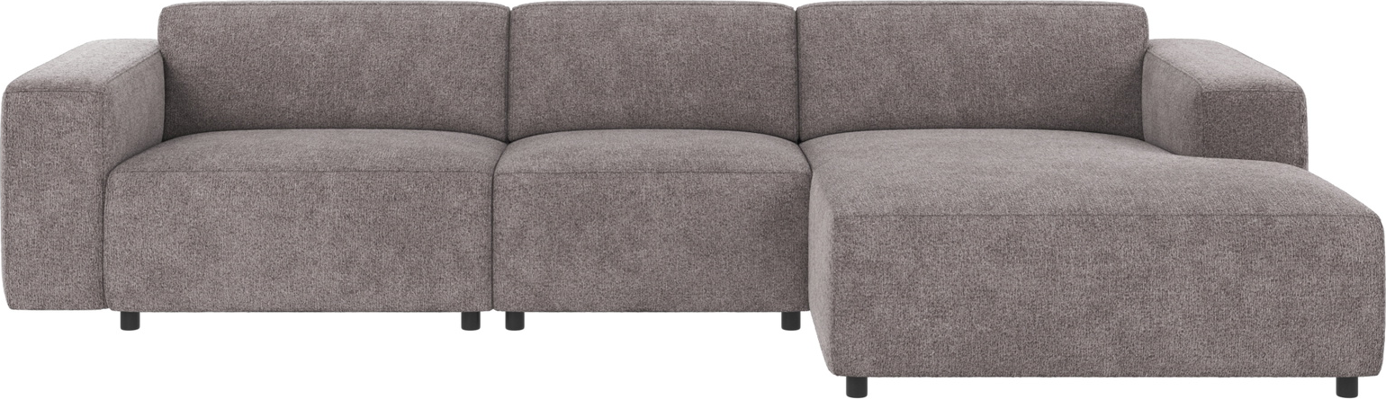 Chaiselongsofa Højrevendt Rowico Willard Greg 18 Grå 312x161x70 Cm
