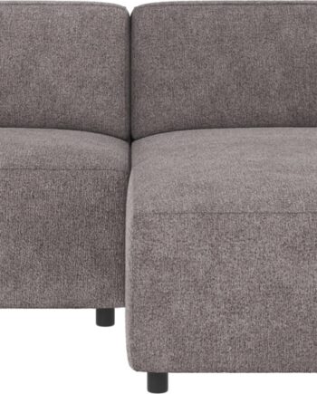 Chaiselongsofa Højrevendt Rowico Willard Greg 18 Polyester Grå 234ã 161 Cm