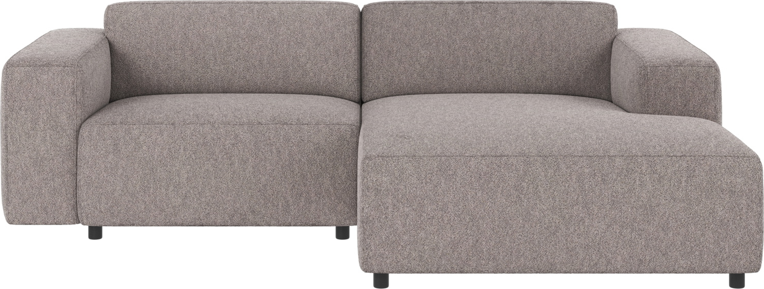 Chaiselongsofa Højrevendt Rowico Willard   Gråt Alice 149-stof   Nordisk Modulsofa H70ã B234ã D161 Cm Fsc-mix
