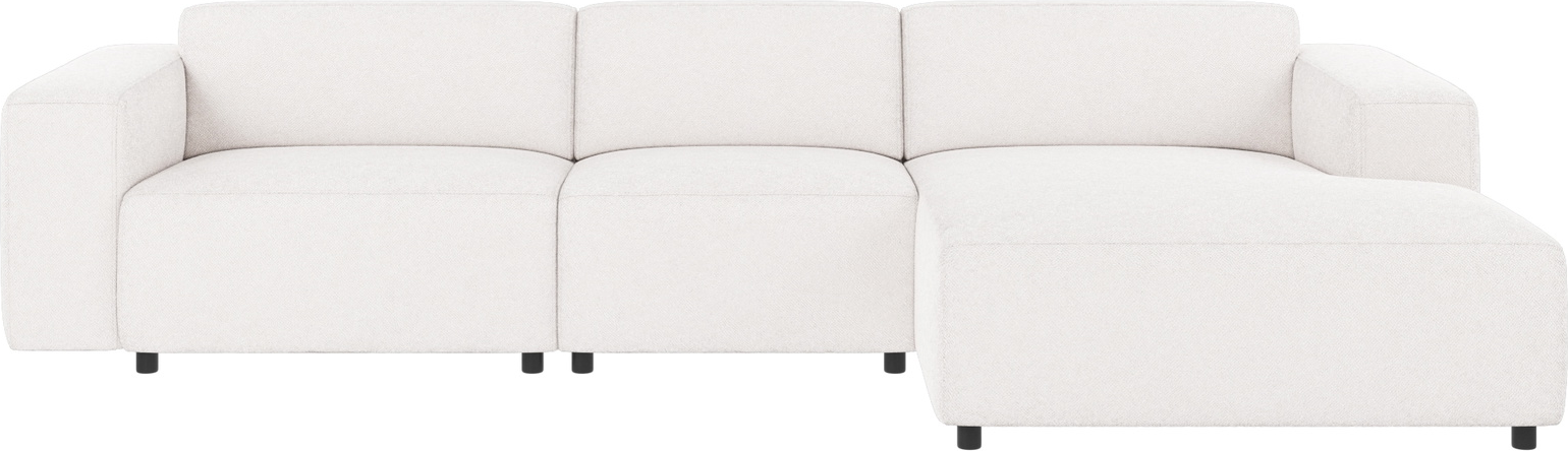 Chaiselongsofa Højrevendt Rowico Willard Modulsofa   Hvidt Bobby   Polyester H70ã B312ã D161 Cm Fscâ