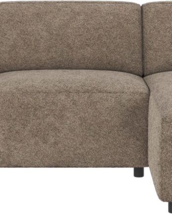 Chaiselongsofa Højrevendt Rowico Willard Modulsofa Mørk Beige Anna