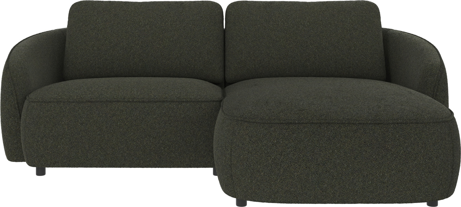Chaiselongsofa Rowico Norris Alice 162 Grøn Højrevendt 226x162 Cm