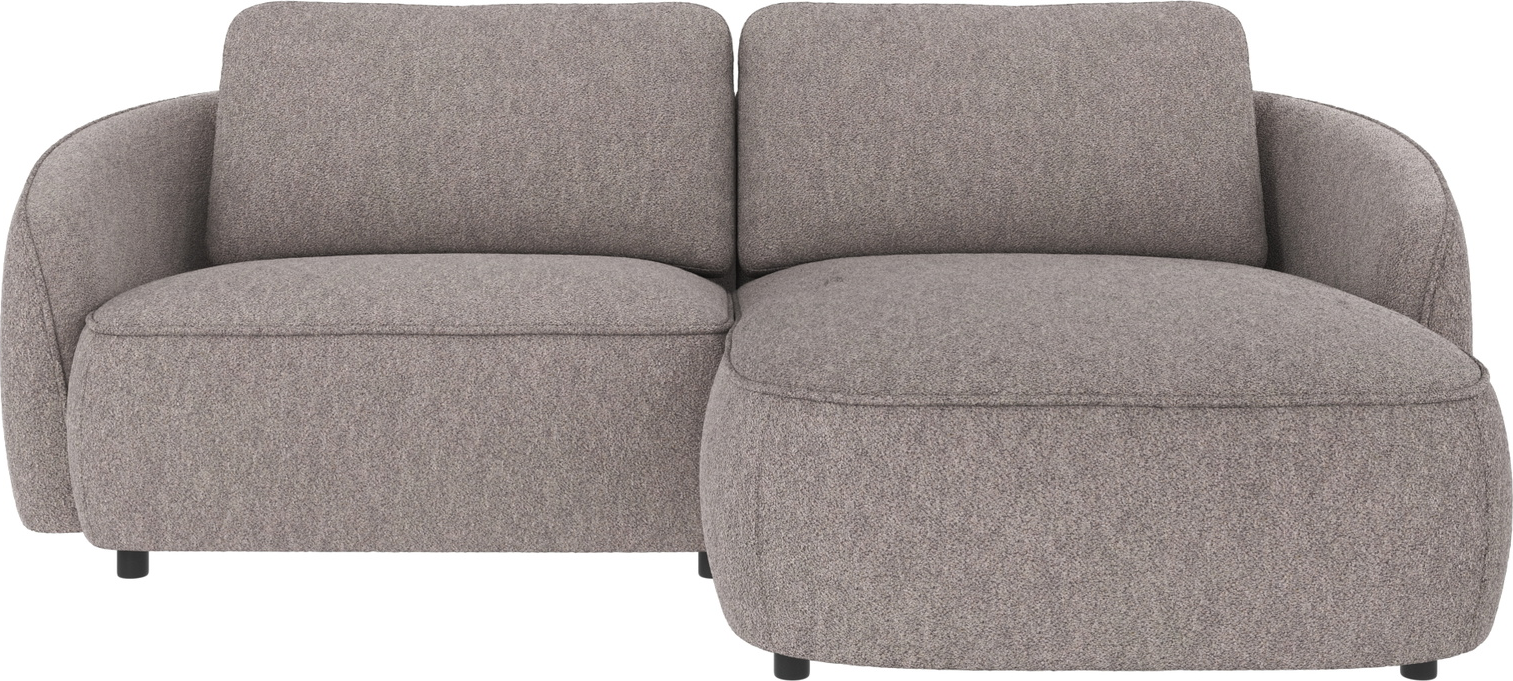 Chaiselongsofa Rowico Norris Højrevendt   Alice-stof Grå   H80ã B226ã D162 Cm
