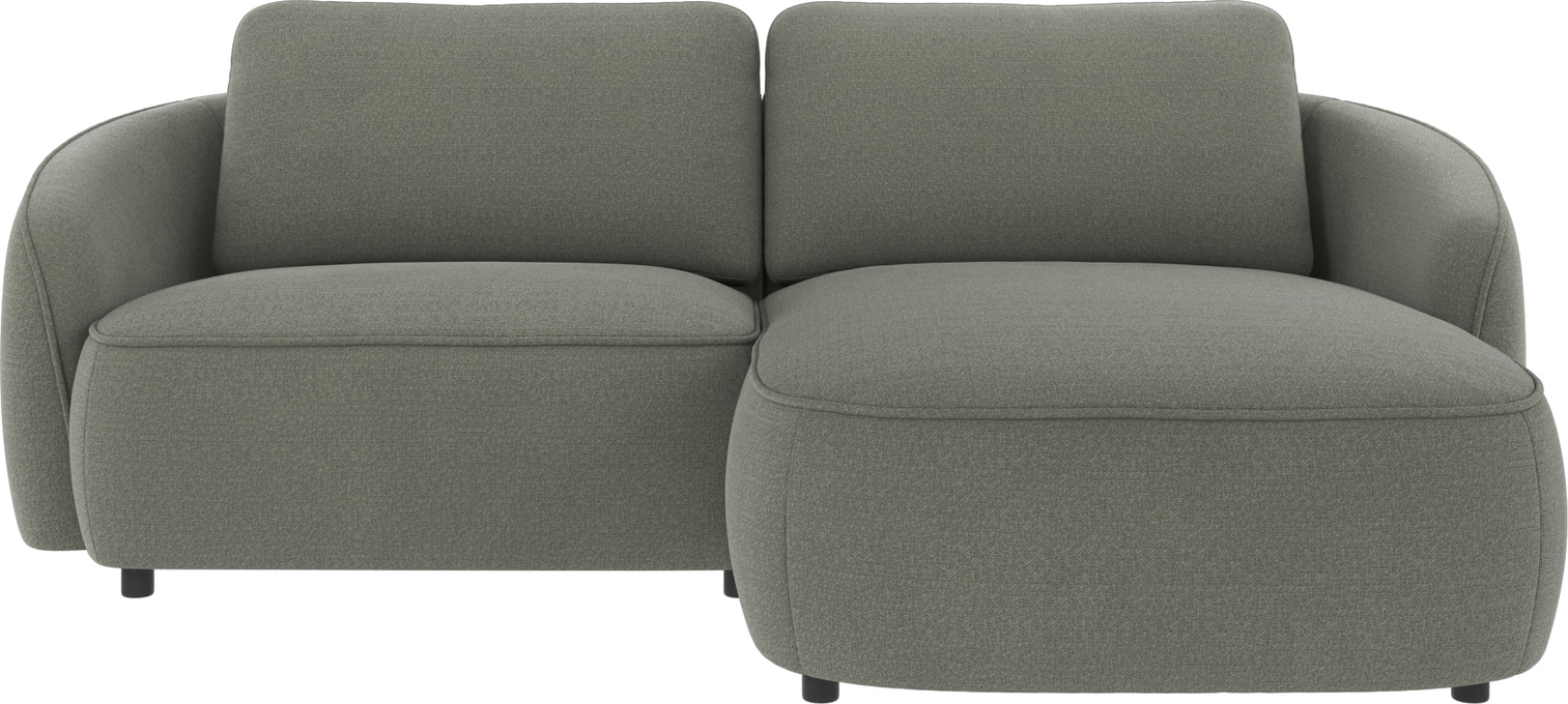 Chaiselongsofa Rowico Norris Højrevendt 226ã 162 Cm Grøn Rita Polyester Fsc-mix