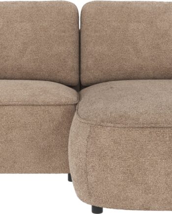 Chaiselongsofa Rowico Norris Højrevendt  Gråbeige Stof  H80xb226xd162 Cm