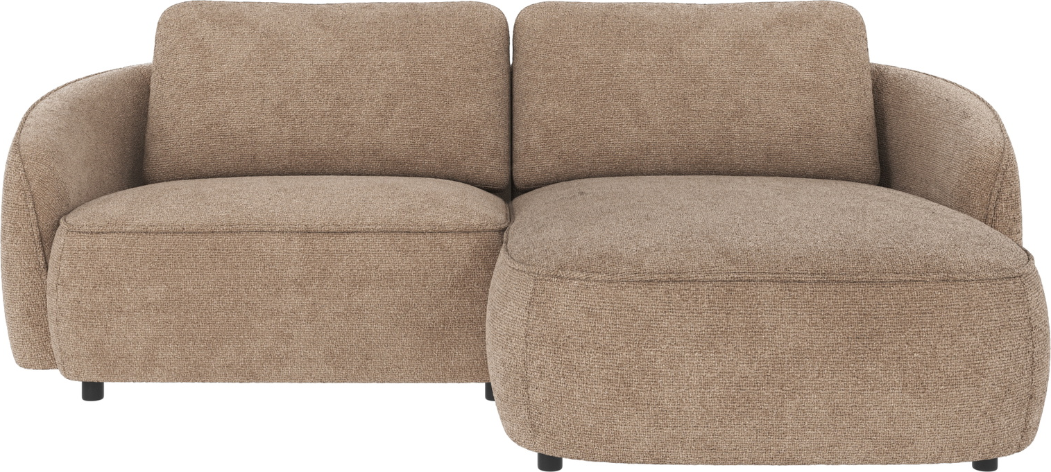 Chaiselongsofa Rowico Norris Højrevendt  Gråbeige Stof  H80xb226xd162 Cm