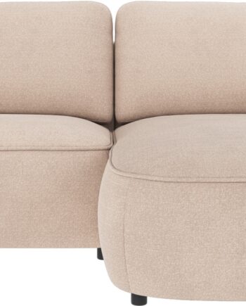 Chaiselongsofa Rowico Norris Højrevendt Lys Beige Rita   Stof