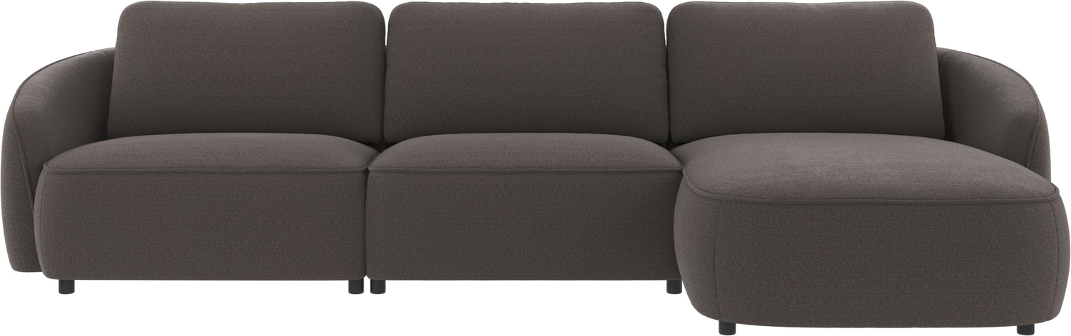Chaiselongsofa Rowico Norris Højrevendt Mørkegrå 319 Cm